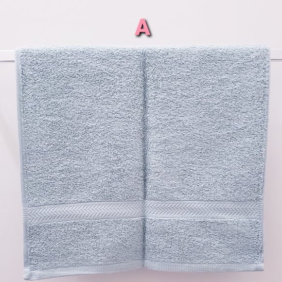 #9137 ●NEW! Aqua, White or Navy Hang'N'Snap Towel *Select snap - Picture 8 of 16